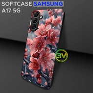 GM57 Softcase Glitter Samsung A17 5G | Glossy Silicone Case | Samsung Casing Cover | Mika Hp