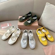 Miumi25ssmiu Home Ballet Shoes Forrest Gump Shoes Casual Tire Shoes Sports Shoes Women Miu Home One 