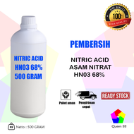 Nitric Acid 500gram  / Asam Nitrat / Belgia 68% / HNO3 / Nitric Murah