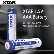 XTAR 1.5V Li-ion Battery AAA แพ็ค 4 ก้อน ใช้ทดแทนถ่านอัลคาไลน์
