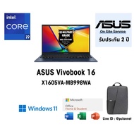 ASUS Notebook Vivobook 16 X1605VA-MB998WA Intel Core i9-13900H 16GB 512GB 16" 2-Year Warranty Win11
