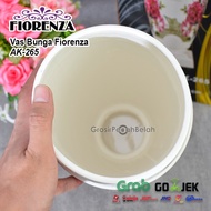 #YJK - Vas Pot Bunga Keramik Besar Motif Bunga Fiorenza AK-265