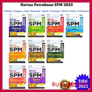 Buku Latihan : Kertas Percubaan SPM Edisi 2023 - B.Melayu, English, Matematik, Sains, Perniagaan, P.
