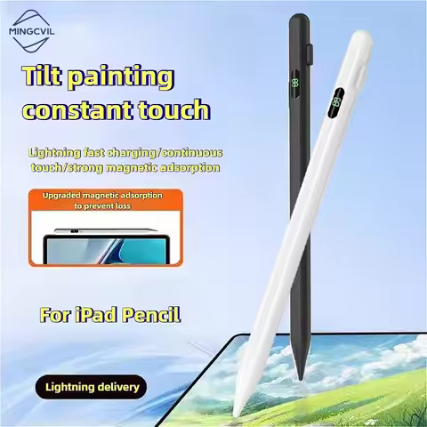 MINGCVIL stylus For iPad Pencil with Palm Rejection for Apple Pencil iPad 2018-2025 iPad Pro 12.9 Ai