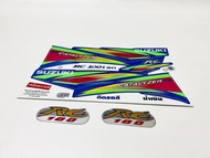 สติ๊กเกอร์rc100 ปี 2002 ติดรถสีน้ำเงิน   C4