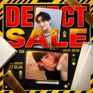 Kpop Merch Photocard Kpop Unofficial Seconds Clearance PC Kpop Cheap Variations Hologram Glitter Glo