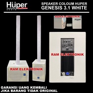 PREMIUM SPEAKER AKTIF SATELITTE HUPER GENESIS 3.1 / 31 / 3-1 PUTIH