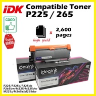 Fuji Xerox P225 P265 M225 M265 225 265 Compatible Toner  DocuPrint P225 / P225d / P225db / P265dw / 