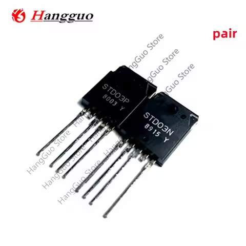 20pcs=10 Pair/Lot Brand new and original STDO3P STDO3N STD03P STD03N TO-247 Power Amplifier