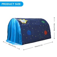 Number-one Play Tents for Girls Boys Galaxy Starry Sky Dream Bed Tents for Kids Portable Pop Up Baby