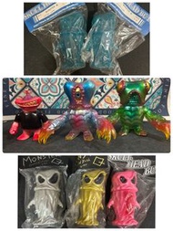 Skull head butt sofubi 單眼