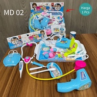 Children's Doctor Toy Md 02 Plus Tray - Doctor Set MD02