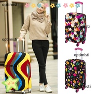 OPTIMISTI Travel Trolley  Cover Anti-scratch Colorful Travel Baggage Protector
