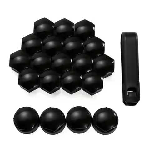 20Pcs Car Wheel Lug Nuts Covers Bolt Caps with Removal Tool for Audi A6 A7 A8 R8 Q2 Q3 Q5 Auto Hub B