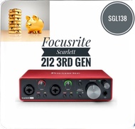 FOCUSRITE SCARLETT 2I2 3RD GEN
