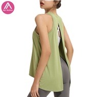 Air active Sleeveless Yoga Top Lace-up Sports Top