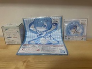 Re0 Re:從零開始的異世界生活 -I will remember this day- 雷姆 Rem 一番賞 E賞玻璃杯 F賞毛巾 H賞杯墊