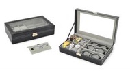 吉田家 - 9 格手錶及眼鏡透明視窗收納盒(W75)