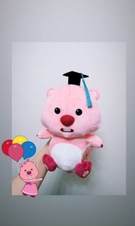 現貨❣️ Loopy 畢業公仔 正品公仔‼️  loopy花束 loopy捲髮器 loopy公仔花束  loopy現貨  ZANMANG LOOPY 小海狸露比  正品‼️  幼稚園畢業  畢業公仔 