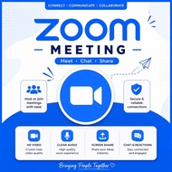Zoom Pro Premium Meeting Account- 100 Participants