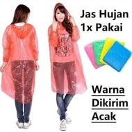 1-TIME PLASTIC RAINCOAT