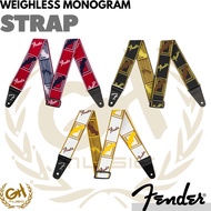 Fender WeighLess Monogram Guitar Strap - Guitar STRAP
