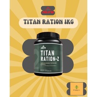 AGYM Titan Ration 1kg Belgian Chocolate