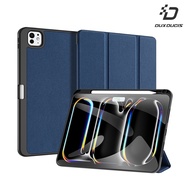 DUX DUCIS Apple iPad Pro 11 (M4/M5) DOMO Pen Slot Shock-Resistant Leather Case Flat Protective iPad 