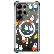 HI-SHIELD Magnetic Shockproof Case รุ่น Miffy004 เคสแม่เหล็ก สำหรับ Samsung S25ultra/S24ultra/S23ult