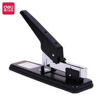 Deli (deli) 100 Pages Heavy Duty Stapler/Stapler Adapt to 23/6~23/13 Staples Office Supplies Black 3