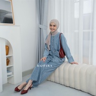 Baheera Set - One Set Wanita Top and Bottom Set/