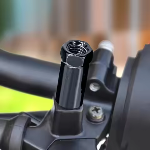 32/41/51MM M8 Screws E-Bike E-Tricycle Extension Rear Mirror Screw Side Mirror Height Adjustment Ada