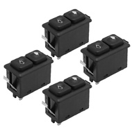 61311381205 4Pcs Power Window Control Switch Replacement for BMW 325 535i 325e 325i E23 E24 E28 E30 