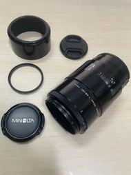 光學漂亮Minolta AF 100mm F2.8 Macro 1:1 微距鏡一代-Sony A接環- 百微銘鏡