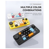 Stable performance- <br>19-Key Macro-Defined Joystick Dual-Wheel RGB Hot-Swappable Macro-Defined Wir