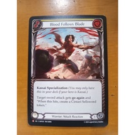 FAB Blood Follows Blade Majestic Super Slam SUP Flesh and Blood TCG Warrior
