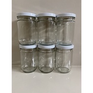 4oz 7oz And 8oz Round Food Glass Bottle + 63mm Screw Cap