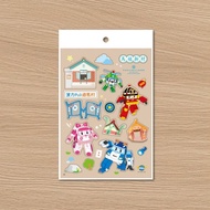 【POLI波力救援小英雄x馬村設計實驗室】聯名貼紙