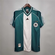1998 GER Away Retro Soccer Jersey DFB Football