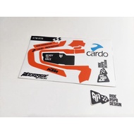KTM RTR - - GARSKIN DECAL SKIN COVER CARDO PACKTALK BOLD STICKER