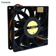 TREA 92x92x25mm Precisions Engineered 92mm Double Bearing Fan for Enhances Cooling