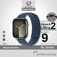 DUX BL Magnetic Woven Strap for iWatch Ultra 2 S10 S9 S8 S7 Series 9 8 7 6 5 SE 38 42 46 44 41 45 49