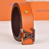 Lv Belt, Twisted Buckle for Fried Dough, High-end Luxury Brand, Men's