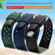 Premium Grade Fluororubber Tropic Watch Strap 20mm 22mm For Seiko SRP777J1 New FKM Watch Bands For M