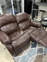 SOFA INFORMA 2 SEATER CHEERS RECLINER SECOND BEKAS JARANG PAKAI MULUS