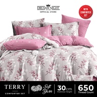 [Comforter Set] Comfort Bay TERRY Fitted Set Super Single/Queen/King Bed Sheet Cadar Pillowcase Incl