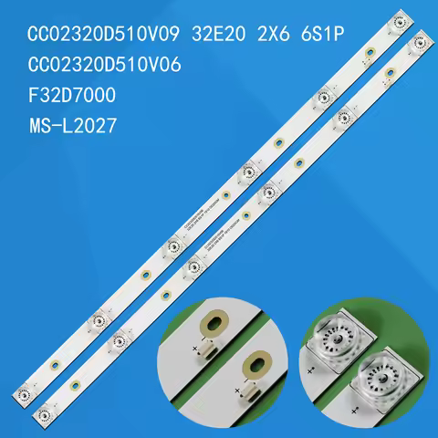TV LED Backlight MS-L2027 V1 CC02320D510V10 For 32" TV TI3211DLEDDS HDA9232 HD-32R900 F32D7000B F32D