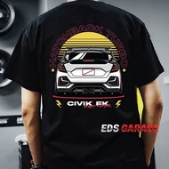 Honda Civic Type R FK8 FK7 JDM T Baju Lelaki Shirt xs - 7xl