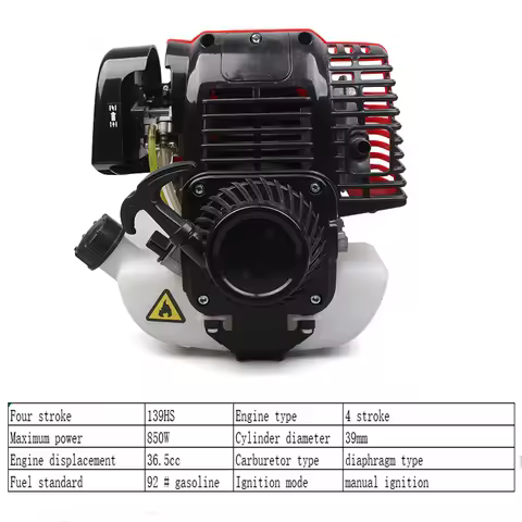 New 4 Stroke Engine GX35(140FA)/145/139 Stroke Engine Petrol Engine 2 Stroke Engine for Brush Cutter