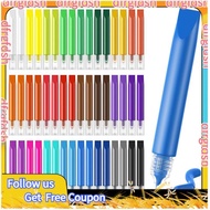 【D&F】48 Pcs  Paint Pens for Kids Stained Glass Window Art Paint Pens  Paint Crafts Sets for Kids